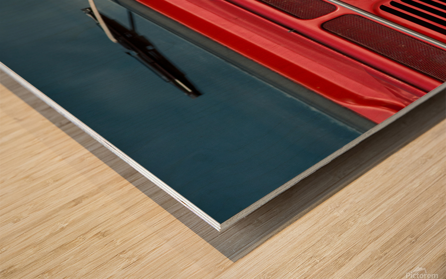 Citroen H Van Grill Wood print