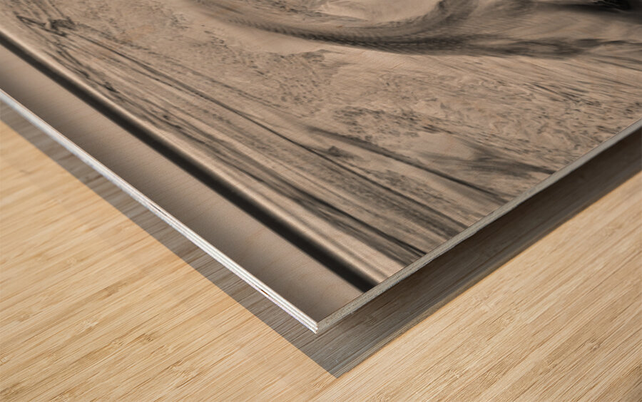 Garry Beach Textures Wood print