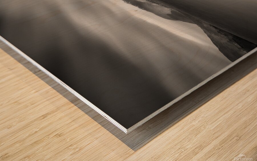 Mirror Man Wood print