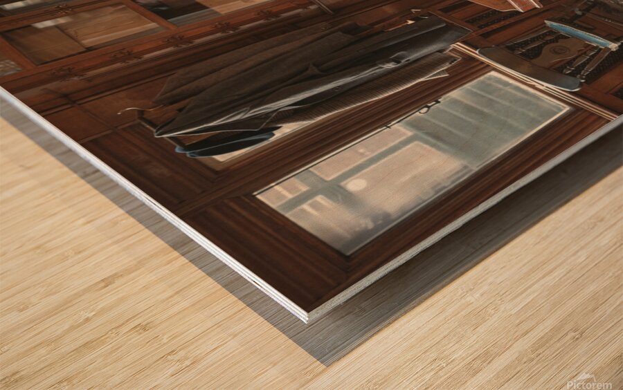 Bletchley Park Office Wood print