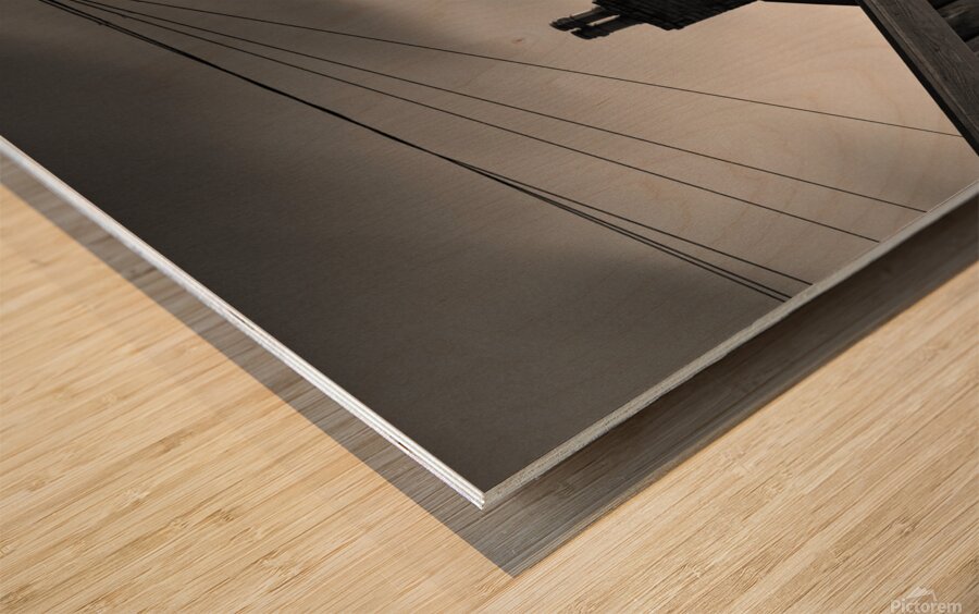 Toy Yacht Wood print